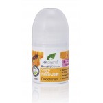 Dr Organic alumíniummentes dezodor bioaktív méhpempővel, 50 ml 