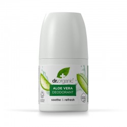 Dr. Organic alumíniummentes golyós dezodor Bio Aloe Verával 
