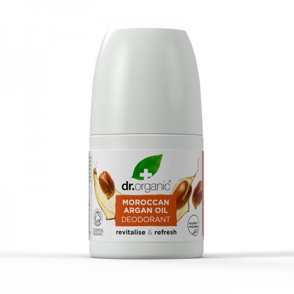 Dr. Organic Alumíniummentes golyós dezodor bio argánolajjal 