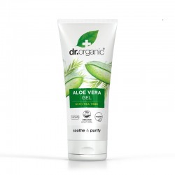 Dr. Organic Bio Aloe Vera gél teafa olajjal és árnikával 
