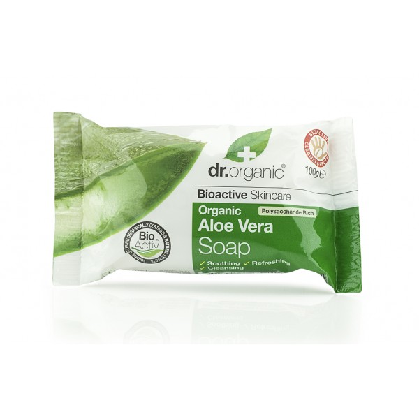 Dr. Organic Bio Aloe Vera szappan 