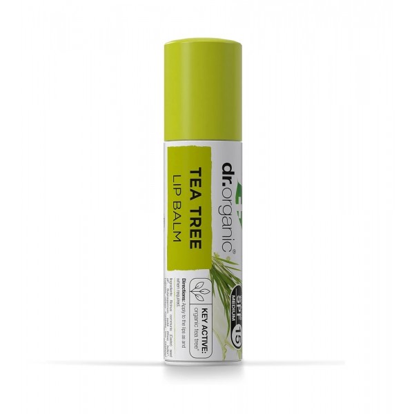 Dr. Organic Bio Teafa ajakbalzsam 