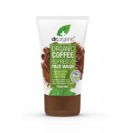 Dr Organic élénkítő arclemosó bio kávéval, 125 ml 