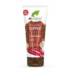 Dr Organic haj- és fejbőrstimuláló kondicionáló bio kávéval, 200 ml 
