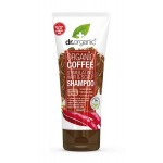 Dr Organic haj- és fejbőrstimuláló sampon bio kávéval, 200 ml 