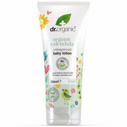 Dr. Organic Illatmentes baba testápoló bio körömvirággal, 200 ml Dr Organic termékek Dr. Organic Illatmentes baba testápoló bio körömvirággal, 200 ml