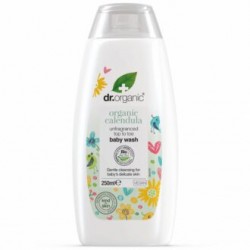 Dr. Organic Illatmentes babafürdető bio körömvirággal, 250 ml Dr Organic termékek Dr. Organic Illatmentes babafürdető bio körömvirággal, 250 ml