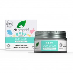 Dr Organic illatmentes popsibalzsam bio körömvirággal, 35 g Dr Organic termékek Dr Organic illatmentes popsibalzsam bio körömvirággal, 35 g