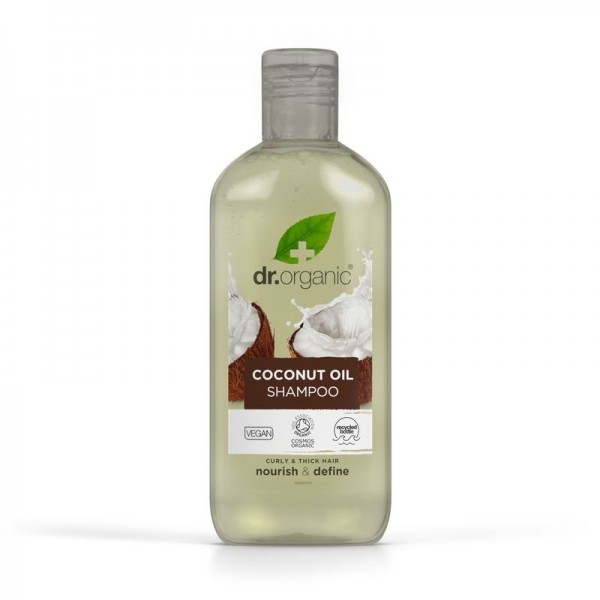 Dr Organic sampon bio szűz kókuszolajjal, 265 ml