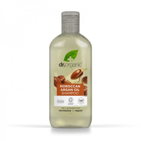 Dr. Organic sampon marokkói bio argán olajjal, 265 ml 