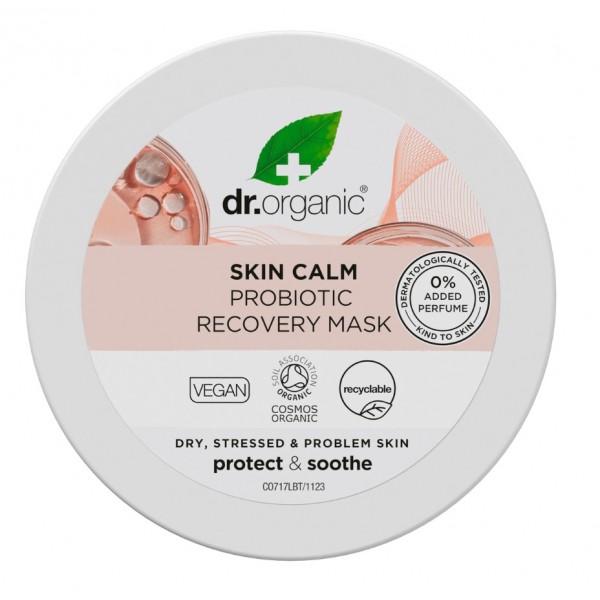 Dr Organic Skin Calm probiotikus helyreállító arcmaszk, 100 ml 