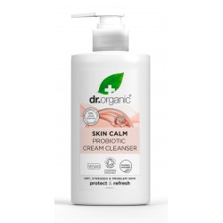 Dr Organic Skin Calm probiotikus krémes arclemosó, 150 ml Dr Organic termékek Dr Organic Skin Calm probiotikus krémes arclemosó, 150 ml