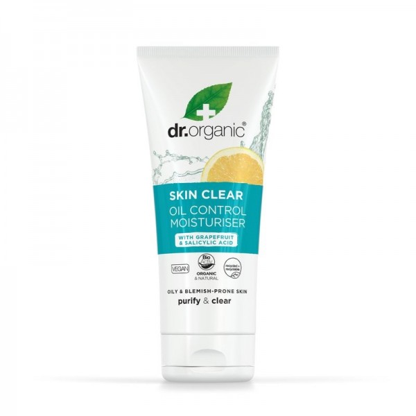 Dr Organic Skin Clear mattító hidratáló arckrém 5 az 1-ben, 50 ml 