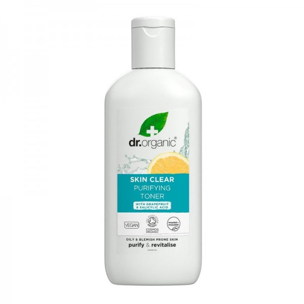 Dr Organic Skin Clear pórustisztító arctonik 5 az 1-ben, 200 ml 