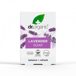 Dr Organic szappan bio levendulával, 100 g 