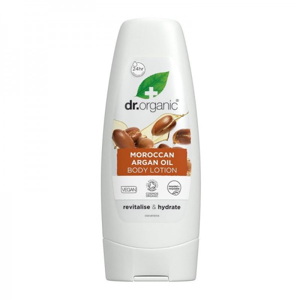 Dr Organic testápoló marokkói bio argán olajjal, 200 ml