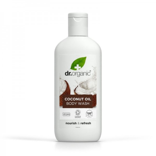 Dr. Organic tusfürdő bio szűz kókuszolajjal, 250 ml 