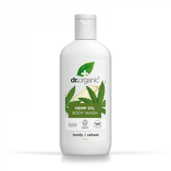 Dr Organic tusfürdő bioaktív kendermagolajjal, 250 ml 